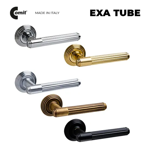 Дверные ручки EXA TUBE RO86 — Нажимные ручки