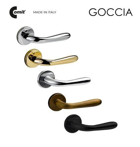 Дверные ручки GOCCIA RO02 — Нажимные ручки