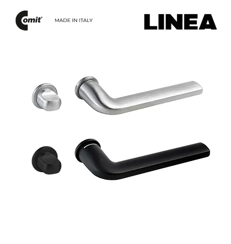 Дверные ручки LINEA WC — Нажимные ручки