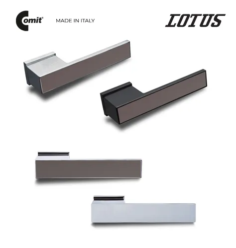 Дверные ручки LOTUS RO80 — Нажимные ручки