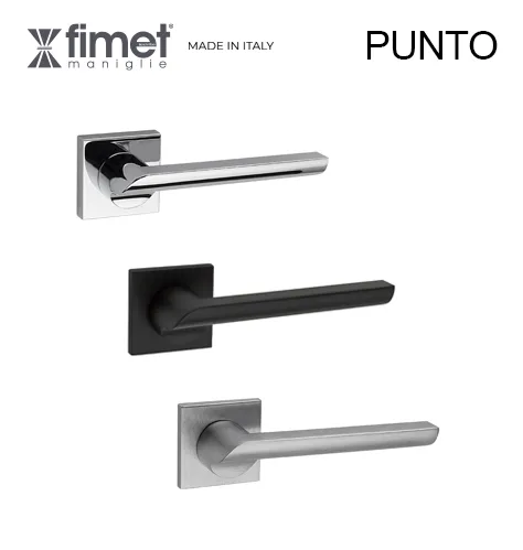 Дверные ручки PUNTO — Нажимные ручки