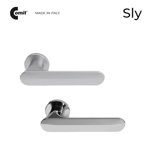 Дверные ручки SLY RO02 — Нажимные ручки