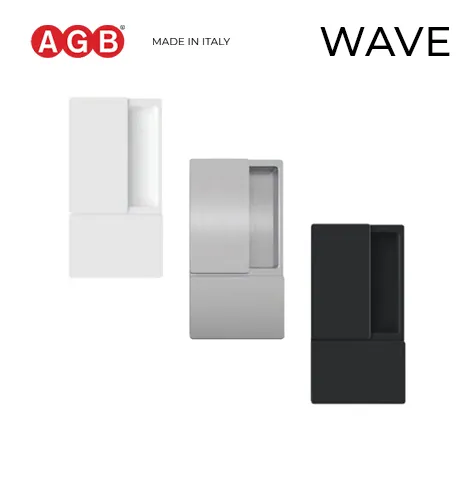 Дверные ручки WAVE — Нажимные ручки